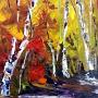 Festival des couleurs - Color Fest 8''x18''