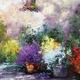 Terrasse fleurie - 24x30